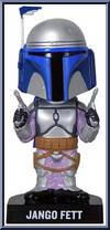 Jango Fett from Star Wars - Wacky Wobblers manufactured by Funko [Loose]