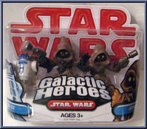R2-D2 / Jawas from Star Wars - Galactic Heroes - Wave 21 manufactured by Hasbro [Front]