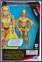 C-3PO from Star Wars - Galaxy of Adventures - 5" Scale manufactured by Hasbro [Front]