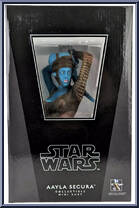 Aayla Secura from Star Wars - Mini-Busts manufactured by Gentle Giant [Front]