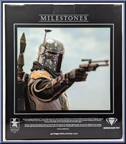 Boba Fett (Tython) (Mandalorian) from Star Wars - Milestones manufactured by Gentle Giant [Back]