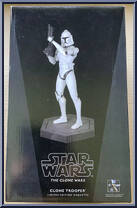 Clone Trooper (Clone Wars) from Star Wars - Maquettes manufactured by Gentle Giant [Front]