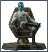 Thrawn on Throne (Rebels) from Star Wars - Premier Collection manufactured by Gentle Giant [Loose]