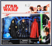 Emperor Palpatine / Luke Skywalker / Emperor's Royal Guard Action Figure