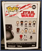BB-9E from Star Wars - Last Jedi - Pop! Vinyl Figures manufactured by Funko [Back]