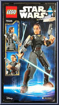 Rey from Star Wars - Last Jedi - Buildable Figures manufactured by Lego [Back]