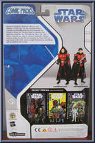 Antares Draco / Ganner Krieg (Legacy) from Star Wars - Legacy Collection - Comic Packs - Blue / White Packaging manufactured by Hasbro [Back]