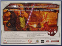 Mace Windu & Battle Droid Commander from Star Wars - Legacy Collection - Geonosis Arena Showdown manufactured by Hasbro [Back]