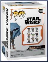 Axe Woves from Star Wars - Mandalorian - Pop! Vinyl Figures manufactured by Funko [Back]