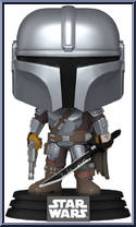 Mandalorian (Darksaber) from Star Wars - Mandalorian - Pop! Vinyl Figures manufactured by Funko [Loose]