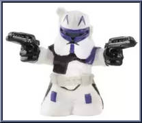 Captain Rex from Star Wars - Micro Force - Blind Bags - Series 5 manufactured by Hasbro [Loose]