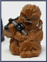 Chewbacca from Star Wars - Micro Force - Blind Bags - Series 1 manufactured by Hasbro [Loose]