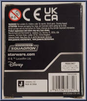 Starhawk Speeder with Cad Bane (Scout Class) from Star Wars - Micro Galaxy Squadron - Mystery - Series 3 manufactured by Jazwares [Back]