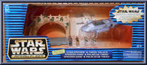 Gian Speeder / Theed Palace from Star Wars - Micro Machines - Action Fleet - Vehicles manufactured by Galoob [Front]