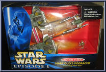 Mars Guo's Podracer from Star Wars - Micro Machines - Action Fleet - Vehicles manufactured by Galoob [Front]