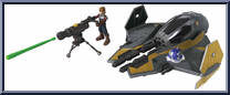 Jedi Starfighter (Anakin Skywalker) from Star Wars - Mission Fleet - Vehicles manufactured by Disney [Loose]