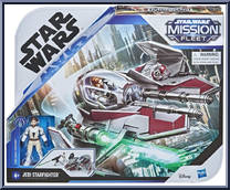 Jedi Starfighter (Obi-Wan Kenobi) from Star Wars - Mission Fleet - Vehicles manufactured by Disney [Front]
