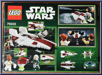 A-wing Starfighter from Star Wars - Original Trilogy - Basic Series manufactured by Lego [Back]