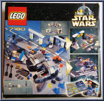 B-Wing at Rebel Control Center from Star Wars - Original Trilogy - Basic Series manufactured by Lego [Back]