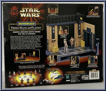 Theed Hangar from Star Wars - Phantom Menace - Playsets manufactured by Hasbro [Back]