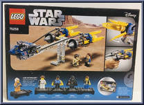 Anakin's Podracer - 20th Anniversary Edition from Star Wars - Phantom Menace - Anniversary manufactured by Lego [Back]