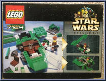 Flash Speeder from Star Wars - Phantom Menace - Vehicles manufactured by Lego [Back]