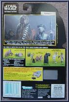 Chewbacca (Boushh's Bounty) from Star Wars - Power of the Force II - Freeze Frame manufactured by Kenner [Back]