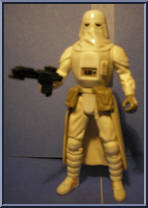 Snowtrooper from Star Wars - Power of the Force II - Freeze Frame manufactured by Kenner [Loose]