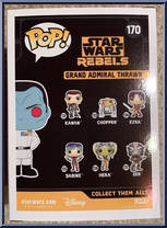 Grand Admiral Thrawn from Star Wars - Rebels - Pop! Vinyl Figures manufactured by Funko [Back]