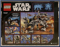Captain Rex's AT-TE Walker from Star Wars - Rebels - Basic Series manufactured by Lego [Back]