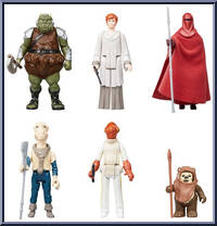 6-Pack from Star Wars - Retro Collection - Return of the Jedi manufactured by Hasbro [Loose]