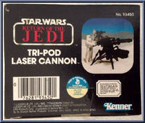 Tripod Laser Cannon from Star Wars - Return of the Jedi - Accessories manufactured by Kenner [Bottom]