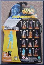 Aayla Secura (Hologram) from Star Wars - Revenge of the Sith - Collection 2 manufactured by Hasbro [Back]