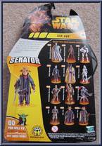 Ask Aak (Republic Senator) from Star Wars - Revenge of the Sith - Collection 2 manufactured by Hasbro [Back]