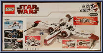 ARC-170 Starfighter from Star Wars - Revenge of the Sith - Basic Series manufactured by Lego [Back]