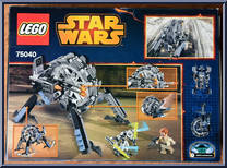 General Grievous' Wheel Bike from Star Wars - Revenge of the Sith - Basic Series manufactured by Lego [Back]