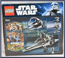 Imperial V-wing Starfighter from Star Wars - Revenge of the Sith - Basic Series manufactured by Lego [Back]
