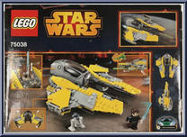 Jedi Interceptor from Star Wars - Revenge of the Sith - Basic Series manufactured by Lego [Back]