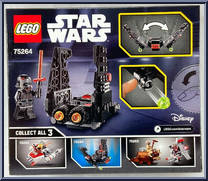 Kylo Ren's Shuttle Microfighter from Star Wars - Rise of Skywalker - Microfighters manufactured by Lego [Back]