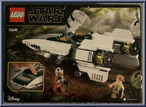 Resistance A-Wing Starfighter from Star Wars - Rise of Skywalker - Basic Series manufactured by Lego [Back]