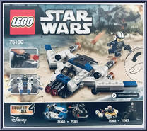 U-Wing Microfighter from Star Wars - Rogue One - Microfighters manufactured by Lego [Back]