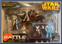 Jedi vs. Sith from Star Wars - Saga Collection - Battle Packs manufactured by Hasbro [Front]