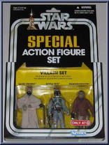 Villain Set (Sand People, Boba Fett, Snaggletooth) Action Figure