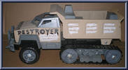 Destroyer with Half Trak from Steel Monsters - Vehicles manufactured by Tonka [Loose]