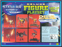Deluxe Figure Playset from Stellar Force - Series III manufactured by Chap Mei [Back]
