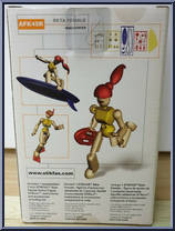 Wind Surfer from Stikfas - Beta Female manufactured by Banyj [Back]