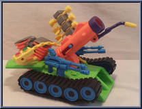 Mortar-Launching Golf-Cart Action Figure
