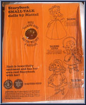 Goldilocks from Storybook Small Talk - 1968 Series manufactured by Mattel [Back]