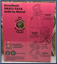 Little Bo-Beep from Storybook Small Talk - 1968 Series manufactured by Mattel [Back]
