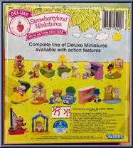Strawberry Shortcake (on a Rockin' Horse) from Strawberryland Miniatures - Deluxe manufactured by Kenner [Back]